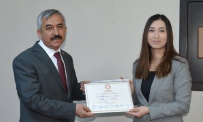 HALİL İBRAHİM ŞALTU MAZBATASINI ALDI