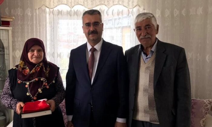 AHLATCI’DAN ŞEHİT AİLESİNE MORAL