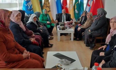 AK KADINLAR BAŞKAN İSBİR’İ KUTLADI