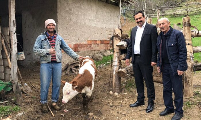 CEYLAN KÖYLÜNÜN YÜZÜNÜ GÜLDÜRDÜ