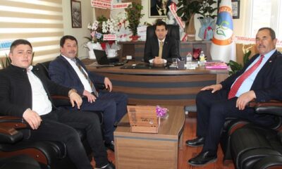 ŞOFÖRLER ODASI BAŞKANLARI KUTLADI