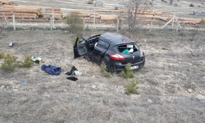 KARGI’DAKİ FECİ KAZADA: 1 ÖLÜ 2 YARALI