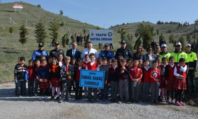 EMNİYET MENSUPLARI FİDAN DİKTİ