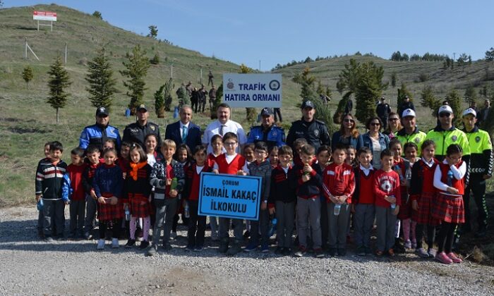 EMNİYET MENSUPLARI FİDAN DİKTİ