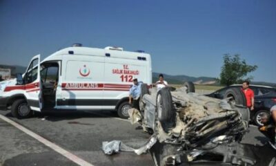 TRAFİK KAZASINDA 1 KİŞİ HAYATINI KAYBETTİ