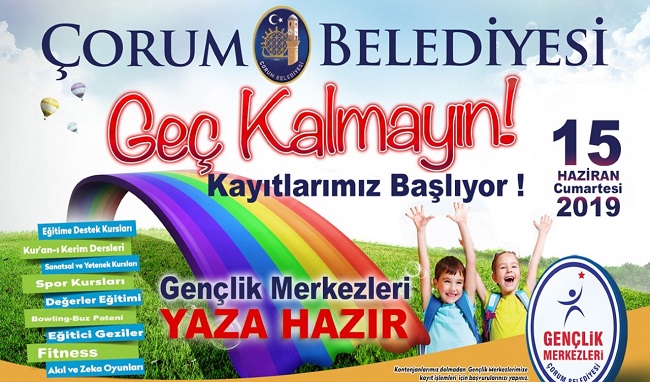 YAZ KURSLARINA KAYITLAR BAŞLIYOR