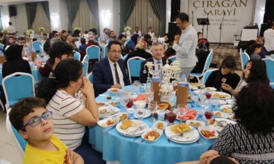 YETİM ÇOCUKLARLA İFTAR YAPTILAR