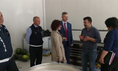 İFTAR ÇADIRININ YEMEKHANESİ DENETLENDİ