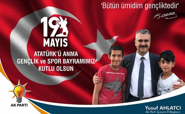 AHLATCI’DAN 19 MAYIS KUTLAMA MESAJI