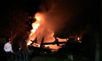 SAMANLIKTA ÇIKAN YANGIN KORKUTTU