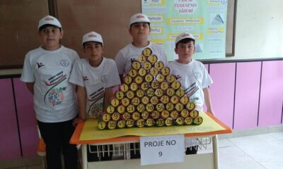 ÖĞRENCİLERİN PROJELERİ TAM NOT ALDI