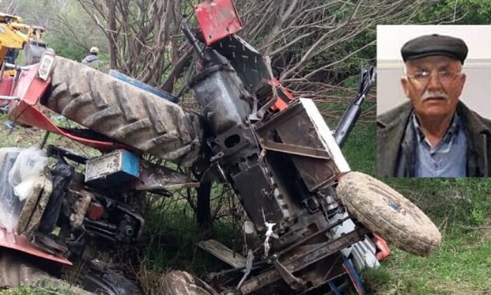 TRAKTÖRÜN ALTINDA KALARAK CAN VERDİ