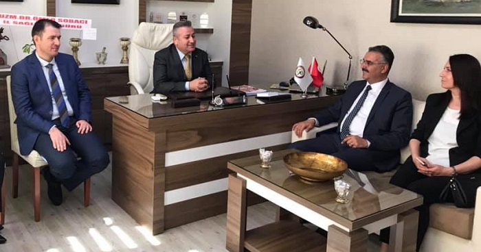 ECZACI ODASINA KUTLAMA ZİYARETİ