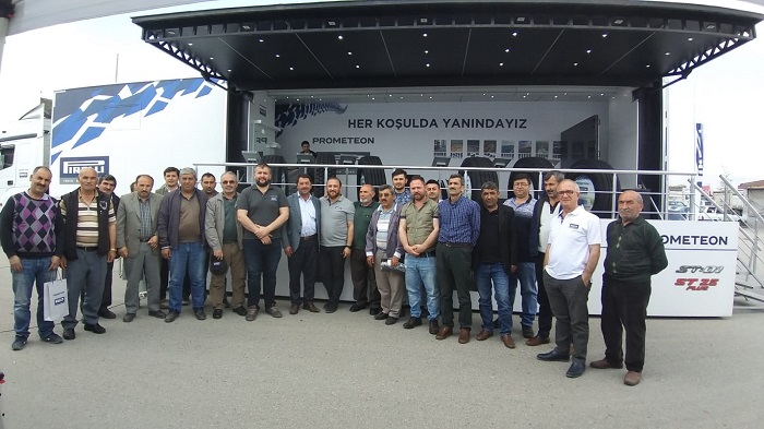 PİRELLİ TIRI KAMYONCU ESNAFIYLA BULUŞTU
