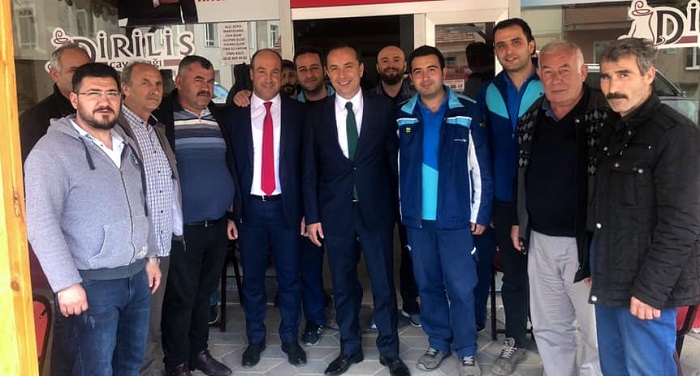 CEYLAN ESNAFIN SORUNLARINI DİNLEDİ