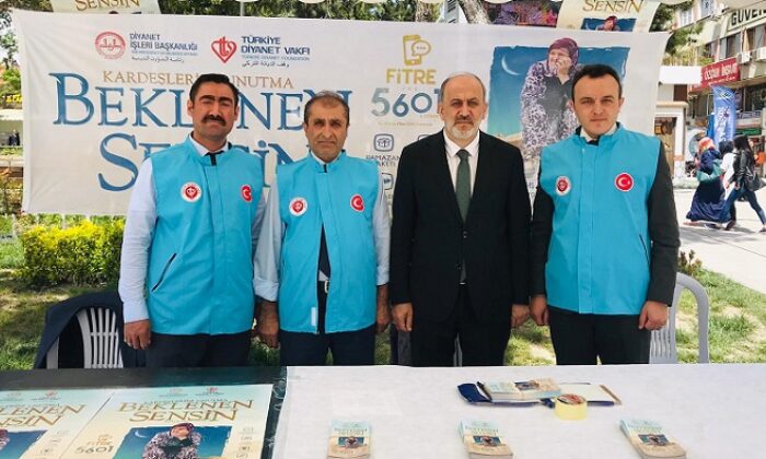 ZEKAT VE FİTRE BAĞIŞ STANDI AÇILDI