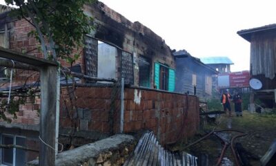 KÖYDE ÇIKAN YANGIN HALKI KORKUTTU