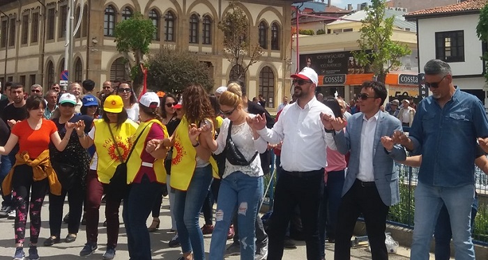 ÇORUM’DA 1 MAYIS COŞKUYLA KUTLANDI