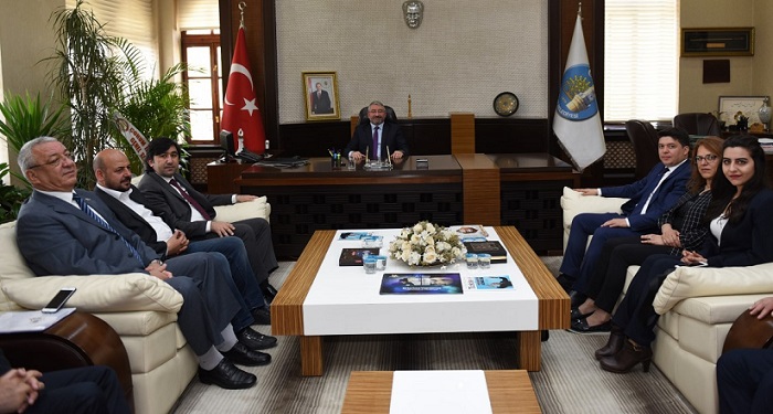 CHP HEYETİNDEN BAŞKAN AŞGIN’A ZİYARET