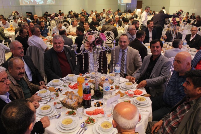 ŞOFÖR ESNAFI İFTARDA BULUŞTU