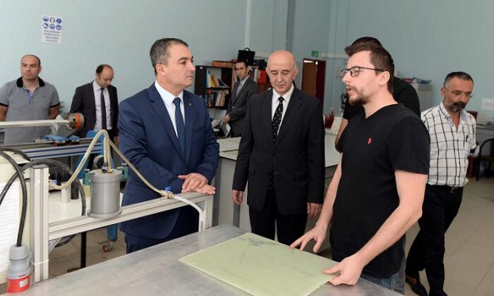 REKTÖR KUZEY KAMPÜSÜNÜ İNCELEDİ