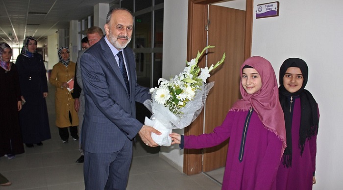 MÜFTÜ’DEN HAFIZLIK ÖĞRENCİLERİNE ZİYARET