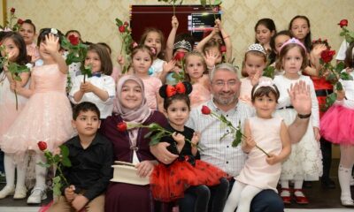 ÇOCUKLAR BAŞKAN AŞGIN’I ÇOK SEVDİ