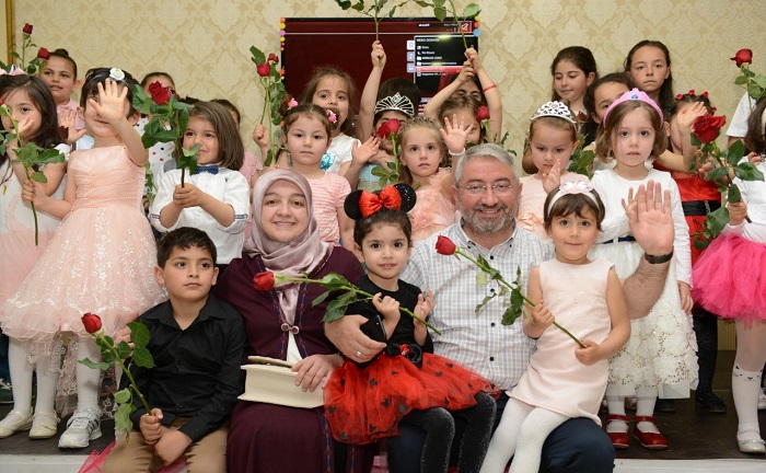 ÇOCUKLAR BAŞKAN AŞGIN’I ÇOK SEVDİ
