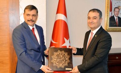 YENİ REKTÖR’DEN VALİ ÇİFTÇİ’YE ZİYARET