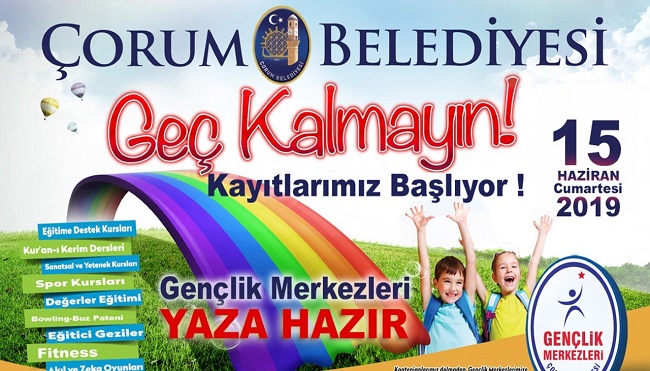 YAZ KURSLARINA KAYITLAR BAŞLIYOR