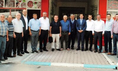 BELEDİYE BAŞKANLARINA NEZAKET ZİYARETİ
