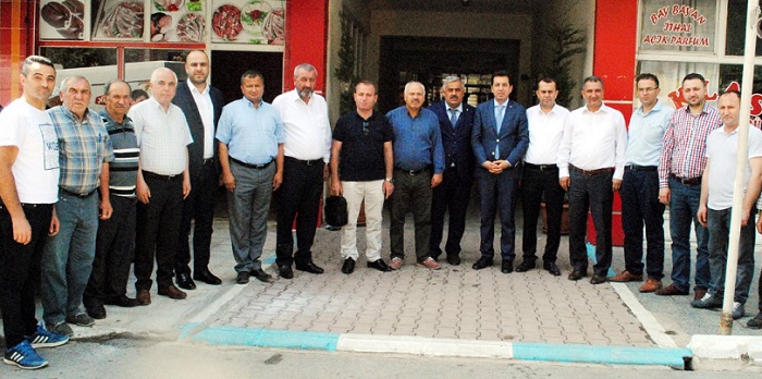 BELEDİYE BAŞKANLARINA NEZAKET ZİYARETİ