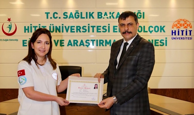 EVDE SAĞLIK HİZMETİNE BAŞARI BELGESİ