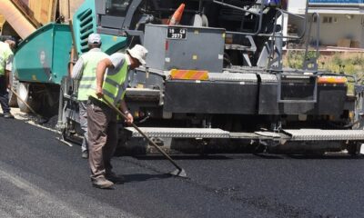 YAZI ÇARŞI KAVŞAĞI TRAFİĞE KAPATILDI