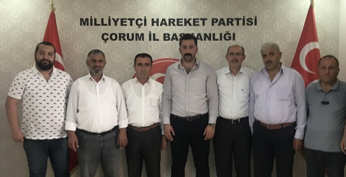 OTOBÜSÇÜLER SORUNLARINI MHP’YE İLETTİ
