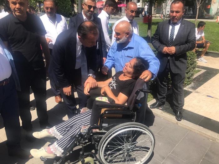 CUMHURBAŞKANI ERDOĞAN’A SELAM GÖNDERDİ