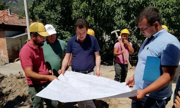 DOĞALGAZ ÇALIŞMALARINI İNCELEDİLER