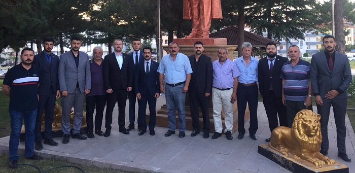 ALEVİ KÜLTÜR DERNEĞİNİ ZİYARET ETTİLER