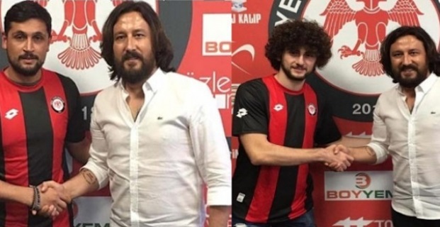 DIŞ TRANSFERDE İKİ FUTBOLCU İMZA ATTI