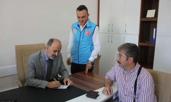 TDV ÇORUM’DA İLK KURBAN BAĞIŞINI ALDI