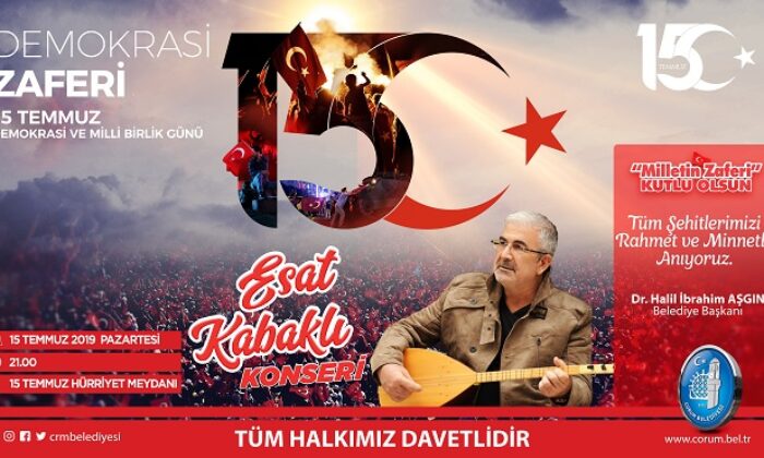 KONSER HÜRRİYET MEYDANINDA YAPILACAK