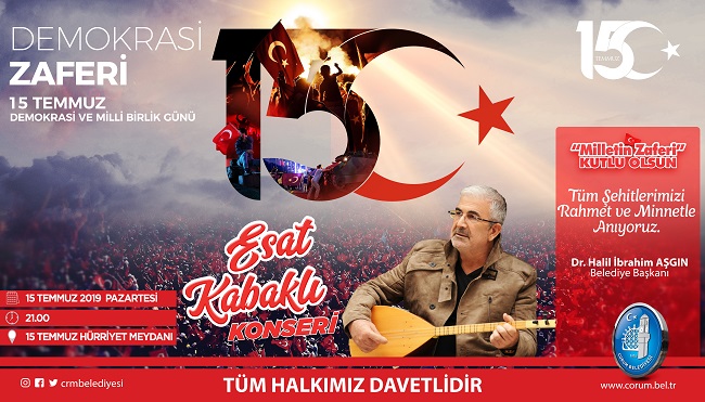 KONSER HÜRRİYET MEYDANINDA YAPILACAK