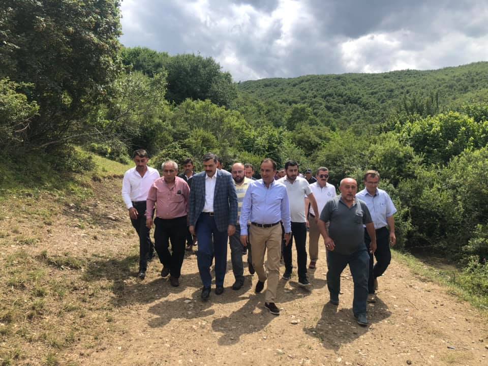 DEVLETOĞLAN KÖYÜNDE İNCELEME YAPTILAR