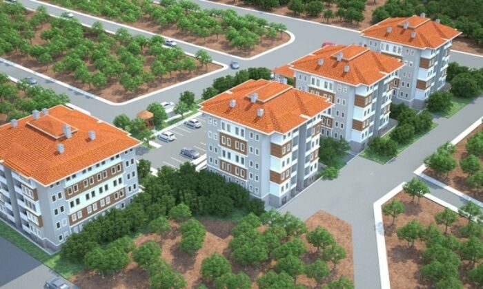 79 TOKİ KONUTUNUN İHALESİ GERÇEKLEŞTİ