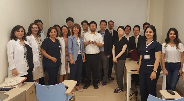 JAPON DOKTORLARA KENE EĞİTİMİ