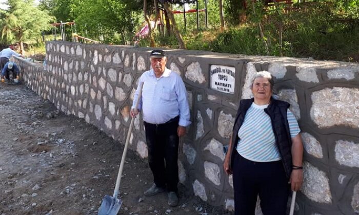 KÖYLERİNE DUVAR VE FIRIN YAPTIRDILAR