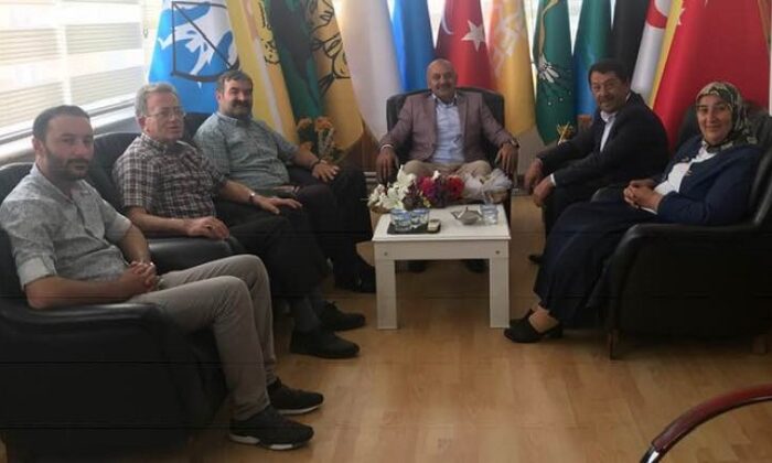 ODA BAŞKANLARINDAN İSBİR’E ZİYARET