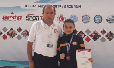 KİCK BOKS’TA TÜRKİYE ÜÇÜNCÜSÜ OLDU