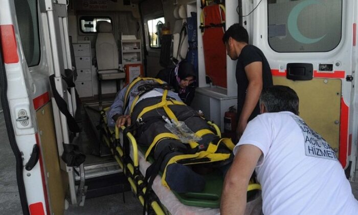 KEPÇE OPERATÖRÜ AĞIR YARALANDI