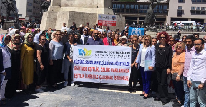 USTA ÖĞRETİCİLERDEN ANKARA ÇIKARMASI